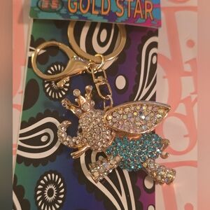 Beautiful Elephant Bag Charm/ Keychain NEW